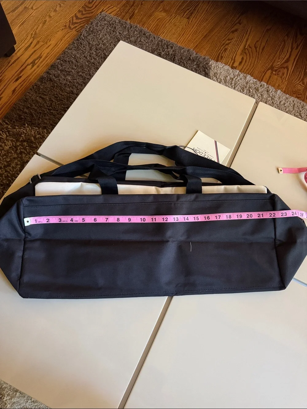 Tommy Hilfiger canvas duffel